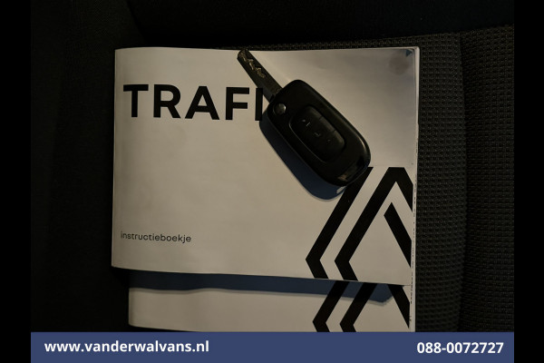 Renault Trafic 2.0 dCi 131pk L2H1 Euro6 Airco | LED | Cruisecontrol | Sidebars Parkeersensoren, Bijrijdersbank