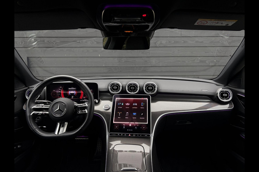 Mercedes-Benz C-Klasse C300 e AMG Line l Dealer O.H l 1e eig l ACC l Sfeerverlicht. l Burmester