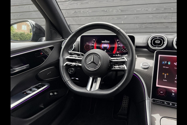 Mercedes-Benz C-Klasse C300 e AMG Line l Dealer O.H l 1e eig l ACC l Sfeerverlicht. l Burmester