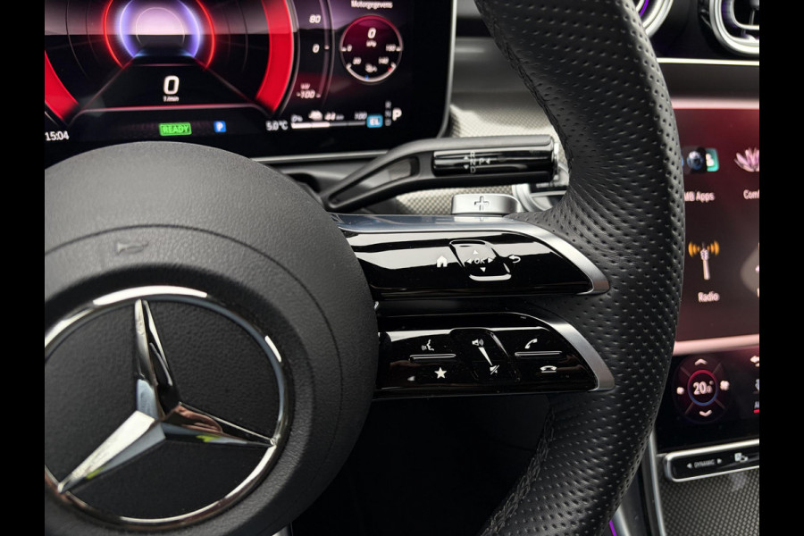 Mercedes-Benz C-Klasse C300 e AMG Line l Dealer O.H l 1e eig l ACC l Sfeerverlicht. l Burmester