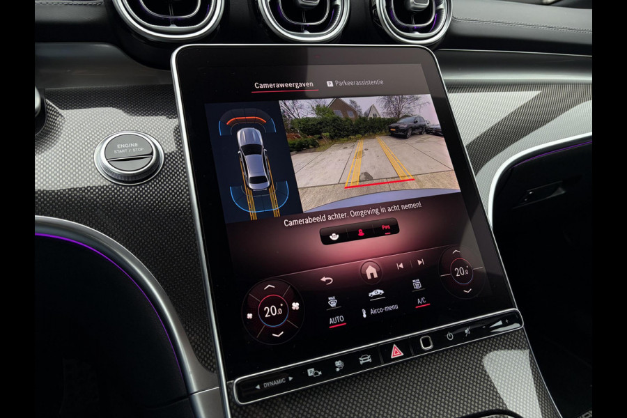 Mercedes-Benz C-Klasse C300 e AMG Line l Dealer O.H l 1e eig l ACC l Sfeerverlicht. l Burmester