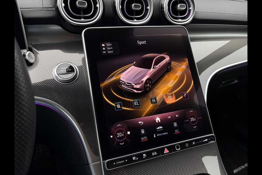 Mercedes-Benz C-Klasse C300 e AMG Line l Dealer O.H l 1e eig l ACC l Sfeerverlicht. l Burmester