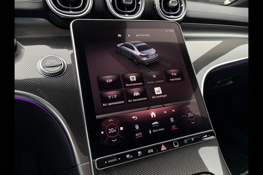 Mercedes-Benz C-Klasse C300 e AMG Line l Dealer O.H l 1e eig l ACC l Sfeerverlicht. l Burmester