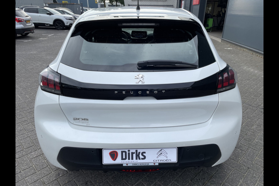 Peugeot 208 75pk Active (Airco - Parkeersensoren - Navigatie via APP - Cruise Controle - Parelmoer wit)