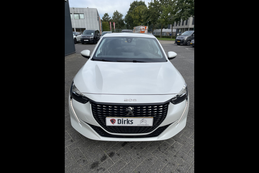 Peugeot 208 75pk Active (Airco - Parkeersensoren - Navigatie via APP - Cruise Controle - Parelmoer wit)