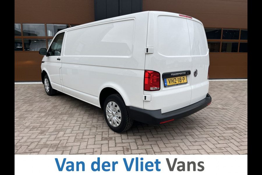 Volkswagen Transporter T6.1 2.0 TDI 110pk E6 L2 3-Zits Lease €382p/m, Airco, Carplay, PDC, Volledig onderhoudshistorie aanwezig