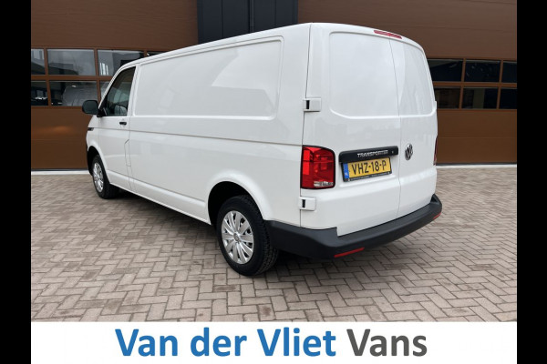 Volkswagen Transporter T6.1 2.0 TDI 110pk E6 L2 3-Zits Lease €382p/m, Airco, Carplay, PDC, Volledig onderhoudshistorie aanwezig