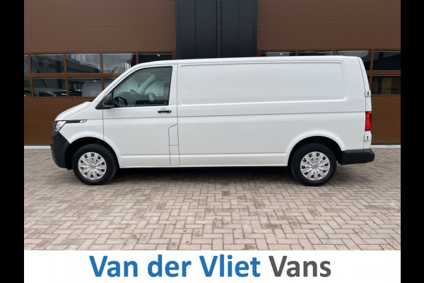 Volkswagen Transporter T6.1 2.0 TDI 110pk E6 L2 3-Zits Lease €382p/m, Airco, Carplay, PDC, Volledig onderhoudshistorie aanwezig