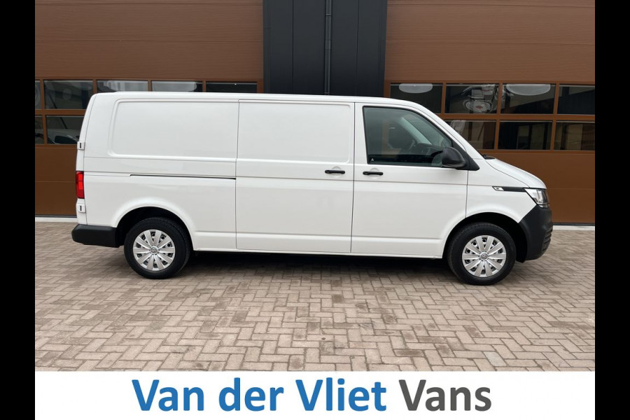 Volkswagen Transporter T6.1 2.0 TDI 110pk E6 L2 3-Zits Lease €382p/m, Airco, Carplay, PDC, Volledig onderhoudshistorie aanwezig