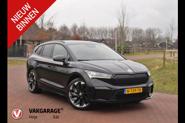 Škoda ENYAQ iV 80 Sportline | SOH 93% | Camera | Trekhaak | Sfeerverlichting | Sportstoelen | Cruise Control |