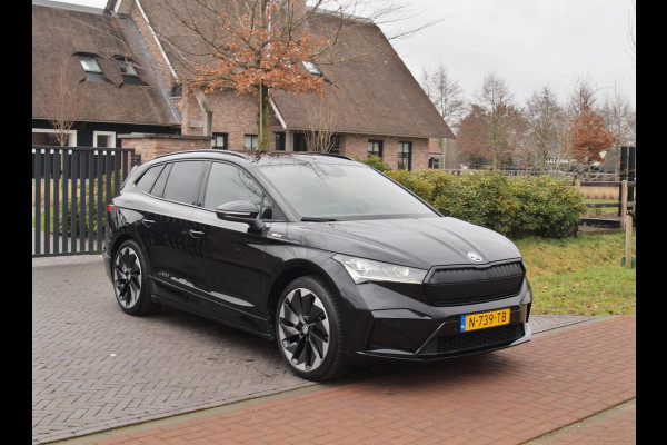 Škoda ENYAQ iV 80 Sportline | SOH 93% | Camera | Trekhaak | Sfeerverlichting | Sportstoelen | Cruise Control |