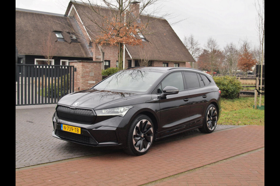 Škoda ENYAQ iV 80 Sportline | SOH 93% | Camera | Trekhaak | Sfeerverlichting | Sportstoelen | Cruise Control |