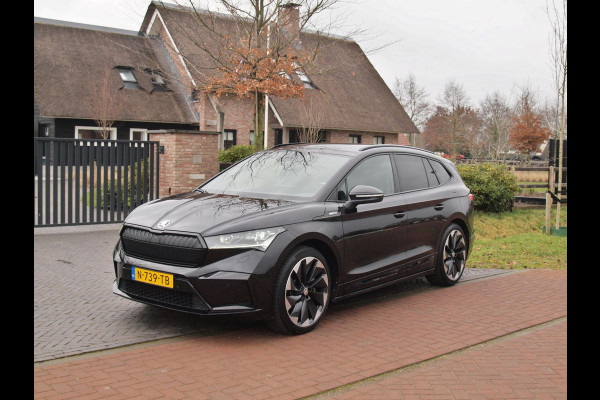 Škoda ENYAQ iV 80 Sportline | SOH 93% | Camera | Trekhaak | Sfeerverlichting | Sportstoelen | Cruise Control |