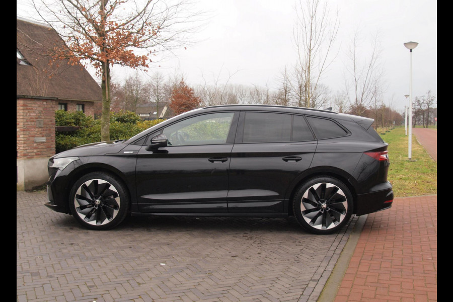 Škoda ENYAQ iV 80 Sportline | SOH 93% | Camera | Trekhaak | Sfeerverlichting | Sportstoelen | Cruise Control |