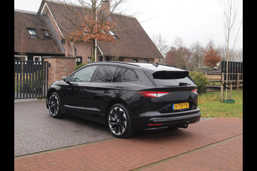 Škoda ENYAQ iV 80 Sportline | SOH 93% | Camera | Trekhaak | Sfeerverlichting | Sportstoelen | Cruise Control |