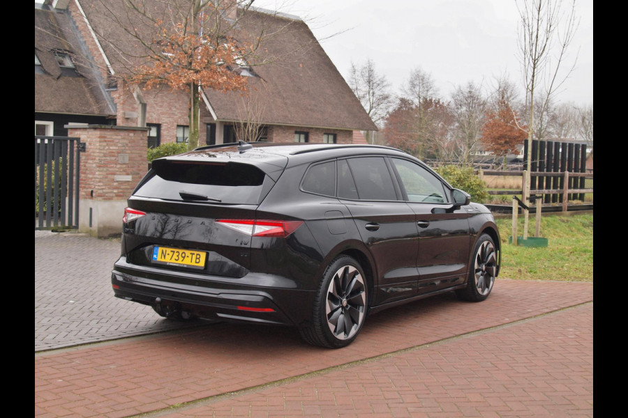 Škoda ENYAQ iV 80 Sportline | SOH 93% | Camera | Trekhaak | Sfeerverlichting | Sportstoelen | Cruise Control |