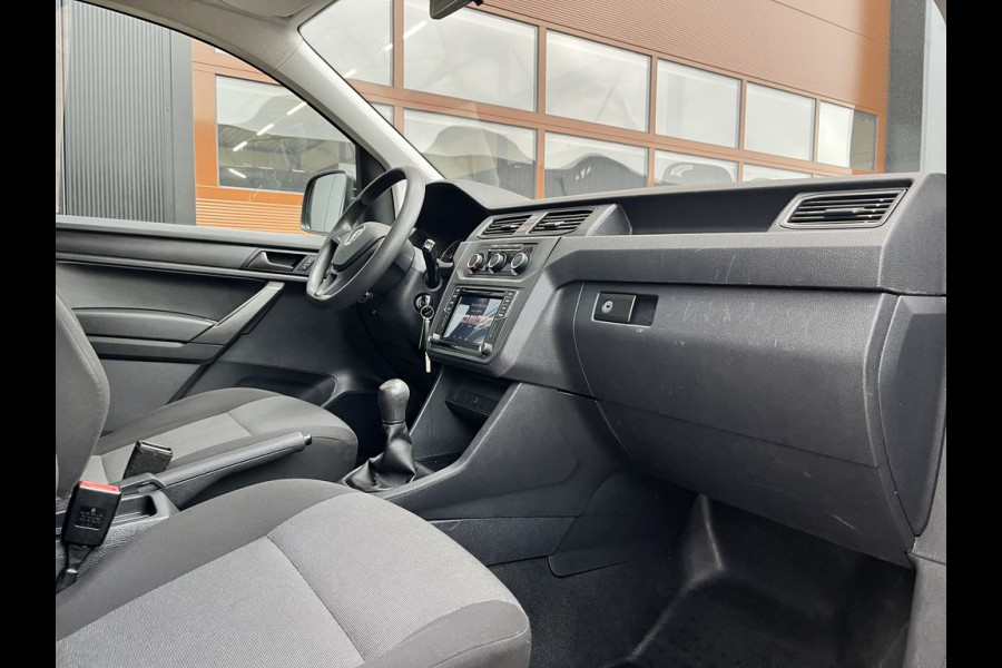 Volkswagen Caddy 2.0 TDI E6 BMT Trendline BPM Vrij! Lease € p/m, Airco, Navi, Carplay/Android auto, Cruisecontrole, Trekhaak