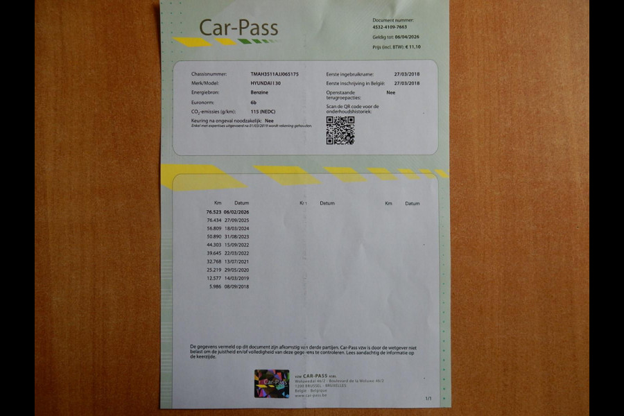 Hyundai i30 1.0 T-GDI*NAVI*CR CONTR*CAMERA*KEYLESS*