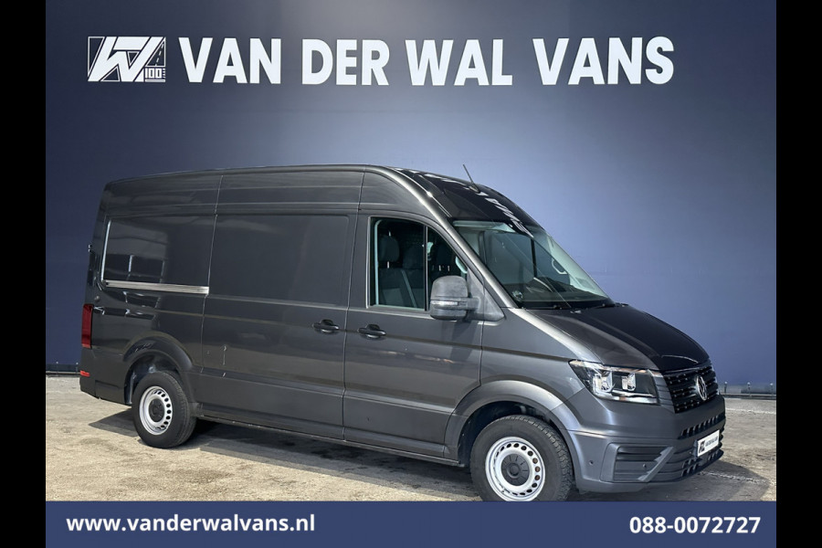 Volkswagen Crafter 2.0 TDI 141pk L3H3 L2H2 Euro6 Airco | Camera | Apple Carplay | Stoelverwarming Android Auto, Parkeersensoren, Bijrijdersbank