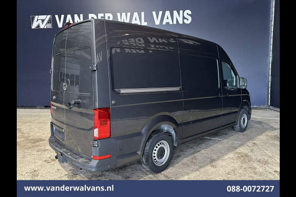 Volkswagen Crafter 2.0 TDI 141pk L3H3 L2H2 Euro6 Airco | Camera | Apple Carplay | Stoelverwarming Android Auto, Parkeersensoren, Bijrijdersbank