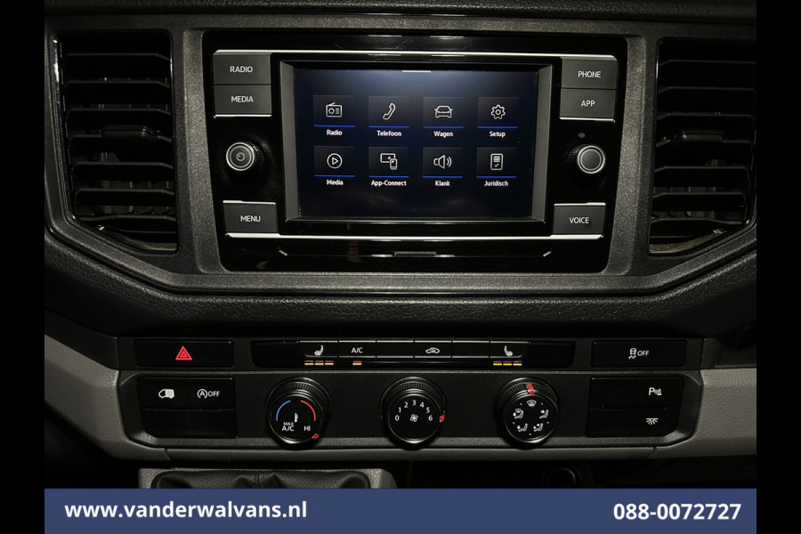 Volkswagen Crafter 2.0 TDI 141pk L3H3 L2H2 Euro6 Airco | Camera | Apple Carplay | Stoelverwarming Android Auto, Parkeersensoren, Bijrijdersbank
