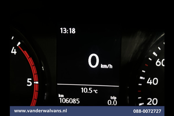 Volkswagen Crafter 2.0 TDI 141pk L3H3 L2H2 Euro6 Airco | Camera | Apple Carplay | Stoelverwarming Android Auto, Parkeersensoren, Bijrijdersbank