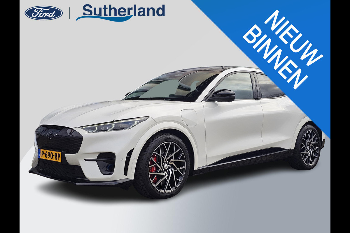 Ford Mustang Mach-E GT Extended AWD 98 kWh 487 pk | Alcantara leder | Full led | Adaptive cruise control | Camera | 20'' design velgen | Elektrisch bedienbare achterklep etc.