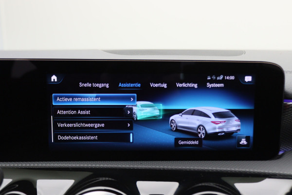Mercedes-Benz CLA-Klasse Shooting Brake 180 Business Solution Luxury Leer, Camera, Apple Carplay, Sfeerverlichting, LED, PDC