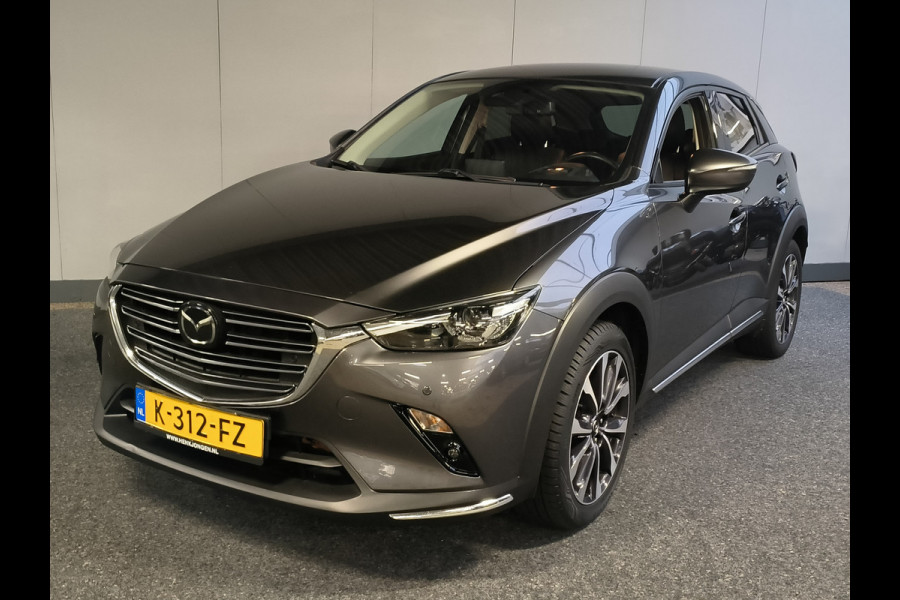 Mazda CX-3 2.0 SkyActiv-G 120 GT-M AUTOMAAT Rijklaar + 12 maanden Bovag-garantie Henk Jongen Auto's in Helmond,  al 50 jaar service zoals 't hoort!