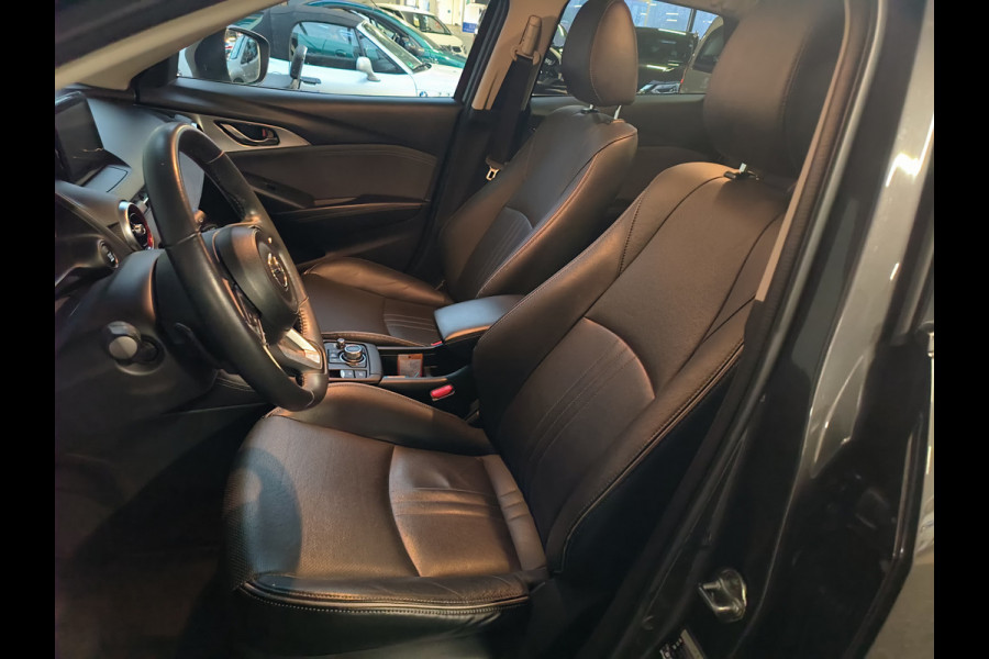 Mazda CX-3 2.0 SkyActiv-G 120 GT-M AUTOMAAT Rijklaar + 12 maanden Bovag-garantie Henk Jongen Auto's in Helmond,  al 50 jaar service zoals 't hoort!