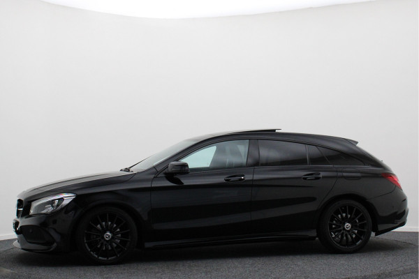 Mercedes-Benz CLA-Klasse Shooting Brake 180 Business Solution AMG Night Upgrade Automaat Panoramadak, LED, Camera, Navigatie, Stoelverwarming, PDC, 18"