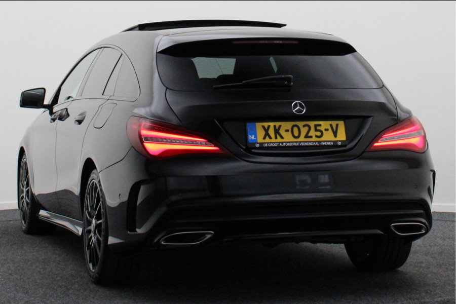 Mercedes-Benz CLA-Klasse Shooting Brake 180 Business Solution AMG Night Upgrade Automaat Panoramadak, LED, Camera, Navigatie, Stoelverwarming, PDC, 18"