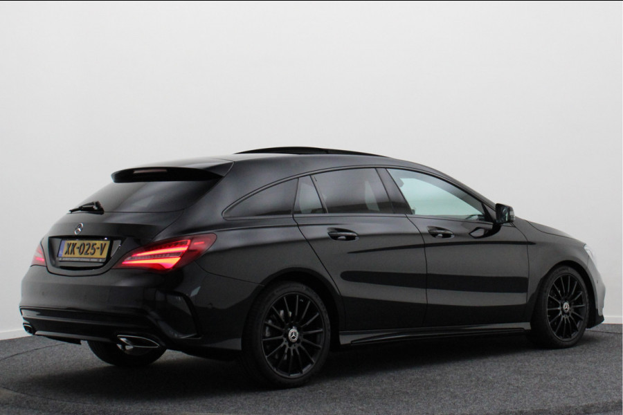 Mercedes-Benz CLA-Klasse Shooting Brake 180 Business Solution AMG Night Upgrade Automaat Panoramadak, LED, Camera, Navigatie, Stoelverwarming, PDC, 18"