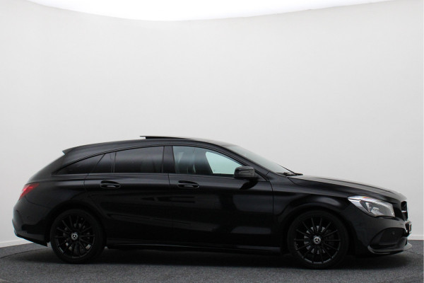 Mercedes-Benz CLA-Klasse Shooting Brake 180 Business Solution AMG Night Upgrade Automaat Panoramadak, LED, Camera, Navigatie, Stoelverwarming, PDC, 18"