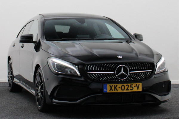 Mercedes-Benz CLA-Klasse Shooting Brake 180 Business Solution AMG Night Upgrade Automaat Panoramadak, LED, Camera, Navigatie, Stoelverwarming, PDC, 18"