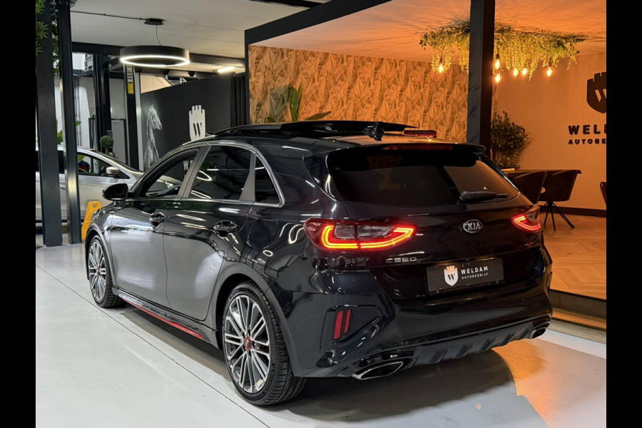 Kia Ceed 1.6 T-GDi GT 204 PK Garantie Pano Memory Carplay Camera JBL Audio StuurVW StoelVW Blindspot ACC Navi Clima Dab Rijklaar
