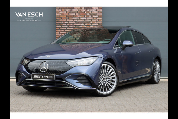 Mercedes-Benz EQE 300 AMG Line 90 kWh | Airmatic | Distronic | Panoramadak | Warmtepomp | Memory | Camera | Keyless Go | Dodehoekassistent | High Perf. LED |