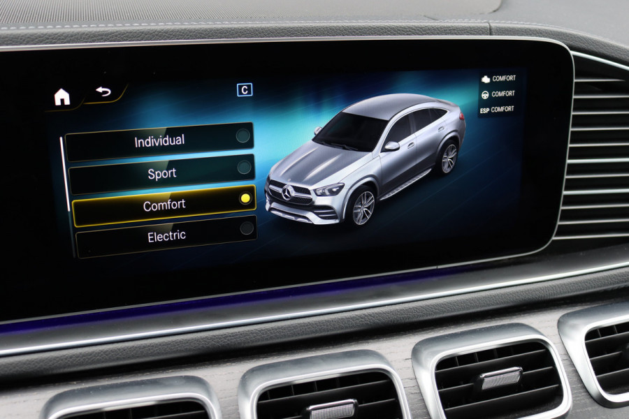 Mercedes-Benz GLE Coupé 350 e 4MATIC AMG Line | Burmester | Nightpakket | Stoelverwarming | Multibeam LED | Camera | Apple Carplay/Android Auto | Spoilerrand |