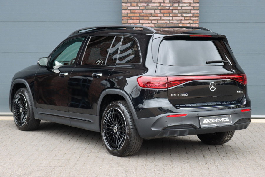 Mercedes-Benz EQB 350 4MATIC AMG Line 71 kWh | Distronic | Panoramadak | Burmester | Memory | HUD | Surround Camera | Verwarmd Stuurwiel | Nightpakket | Augmented Reality |