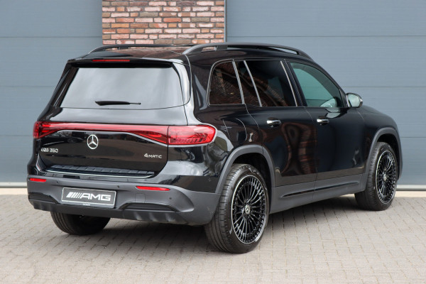 Mercedes-Benz EQB 350 4MATIC AMG Line 71 kWh | Distronic | Panoramadak | Burmester | Memory | HUD | Surround Camera | Verwarmd Stuurwiel | Nightpakket | Augmented Reality |