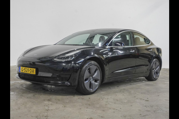 Tesla Model 3 Standard RWD Plus 60 kWh | Navigatie | Panorama dak | 360 camera | Parkeersensoren | Stoelverwarming | Ledverlichting | Leder | Climate Control | HANDEL / EXPORT!