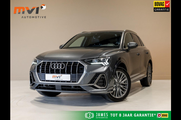 Audi Q3 35 TFSI 2x S Line / 150pk / Stoel en stuur verwarming / Achteruitrij camera / Sfeerverlichting /
