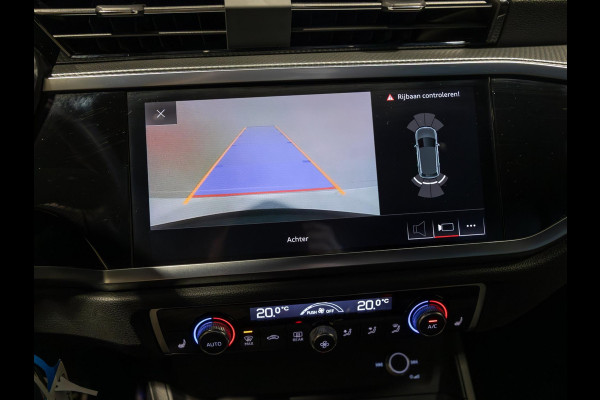 Audi Q3 35 TFSI 2x S Line / 150pk / Stoel en stuur verwarming / Achteruitrij camera / Sfeerverlichting /