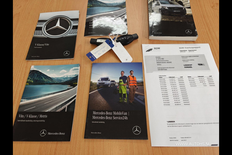 Mercedes-Benz Vito 111 CDI , Euro 6 , 1e Eig , In pracht staat , Apk maart 2027 , werkplaats inrichting.