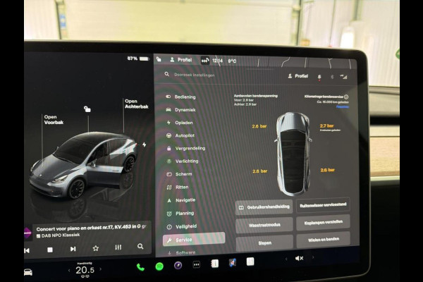 Tesla Model Y RWD 58 kWh | Panorama dak | 20" Wheels | PDC VA | 360 Camera | Full LED | Leder | Autopilot
