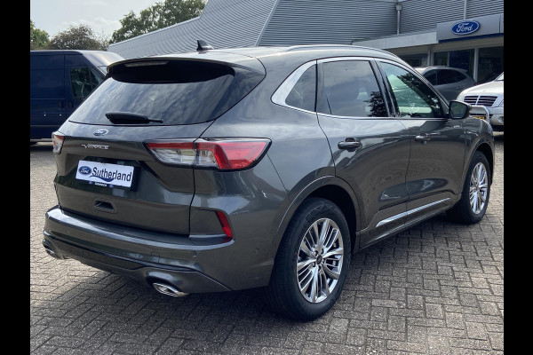 Ford Kuga 2.5 PHEV Vignale 225pk | Wegklapbare Trekhaak | Panoramadak | Adaptive cruise control | Head up Display | Leder | Bang&Olufsen | Dodehoeksensoren | Camera