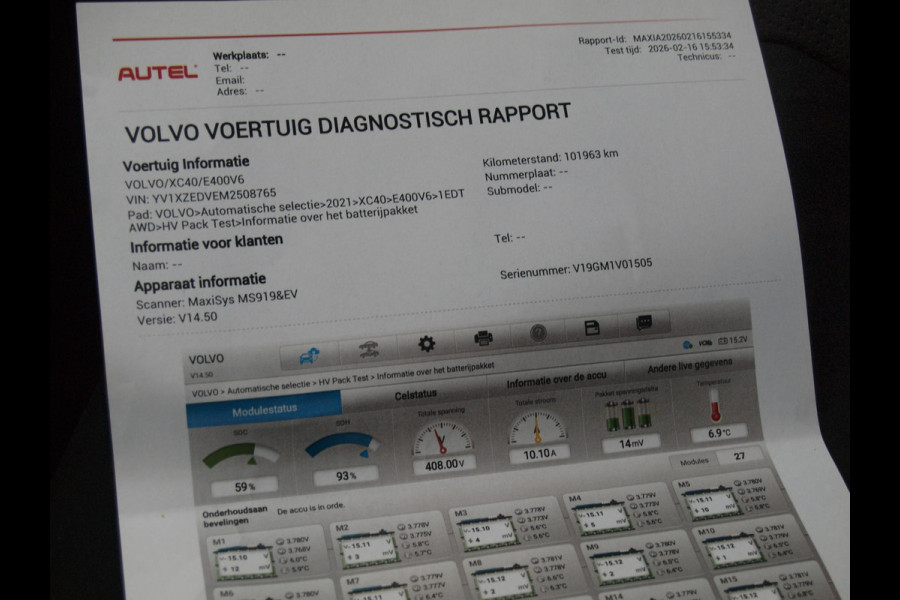 Volvo XC40 Recharge P8 AWD R-Design | SOH 93% | Camera | Trekhaak | Apple Carplay | Cruise Control |