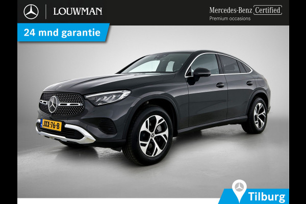 Mercedes-Benz GLC Coupé 300 e 4MATIC Plug-In Hybride Trekhaak | Alarm Klasse 3 | Rijassistentiepakket plus | Stuur en Stoelverwarming | Parkeerpakket met 360°-camera | Distronic. Inclusief 24 maanden MB Certified garantie voor Europa.