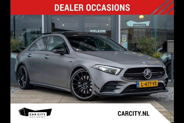 Mercedes-Benz A-Klasse AMG 35 4MATIC / Org.NL / Kuip / Aero / HUD / Burm / Pano / 360 / Ambient / Stl. Koeling / Multibeam