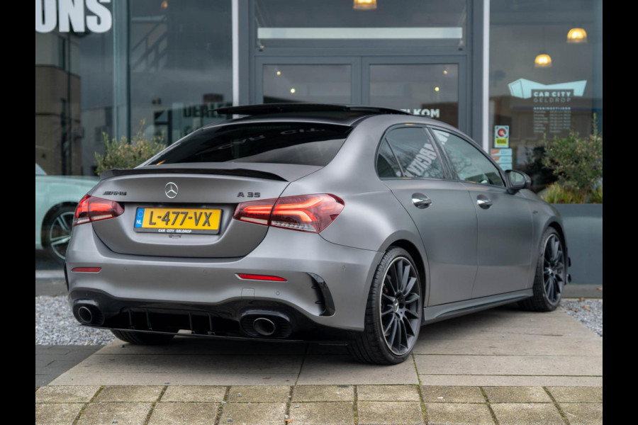 Mercedes-Benz A-Klasse AMG 35 4MATIC / Org.NL / Kuip / Aero / HUD / Burm / Pano / 360 / Ambient / Stl. Koeling / Multibeam